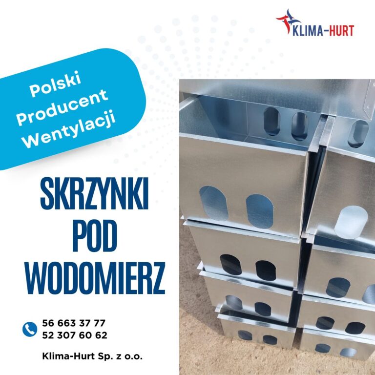 Skrzynki pod wodomierz – solidna polska produkcja