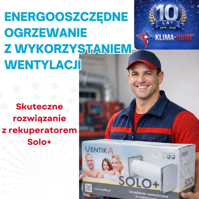 Energooszczędne ogrzewanie z wykorzystaniem wentylacji
