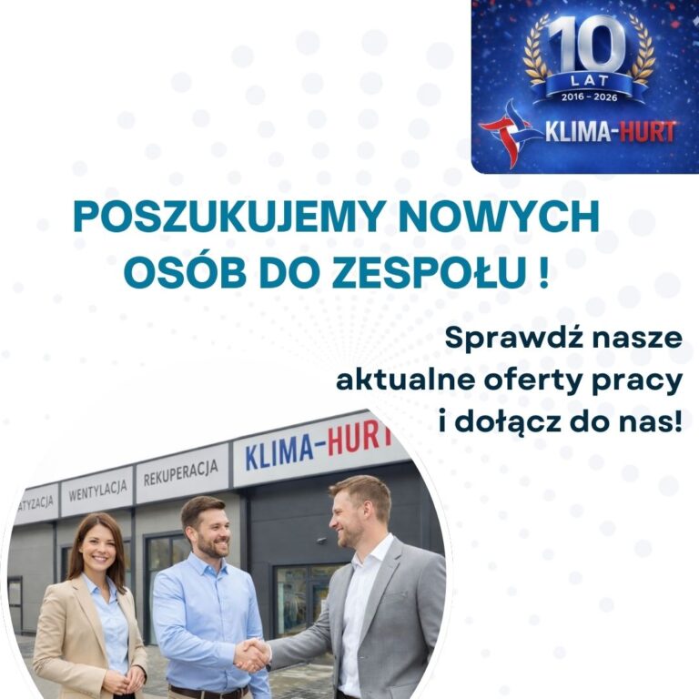 Dołącz do zespołu KLIMA-HURT – rozwijamy się i rekrutujemy!