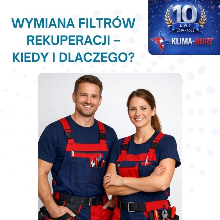Wymiana filtrów rekuperacji na wiosnę – kiedy i dlaczego?