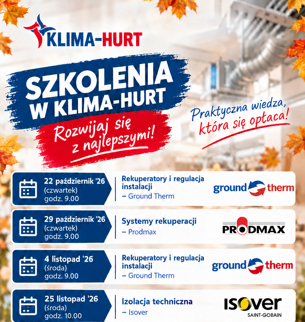 Jesienne szkolenia Klima-Hurt